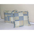 Patchwork Decorative Throw Pillows (Set of 2)