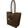 Palm Leaf Flower Handbag