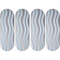 Wave Wall Mirrors (Set of 4)