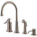 Price Pfister Ashfield Pewter Kitchen Faucet