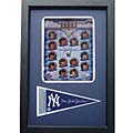 NY Yankees '08 12x18 Custom Framed Print and Mini Pennant