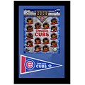Chicago Cubs '08 12x18 Custom Framed Print and Mini Pennant