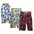 Counter Culture Men's Hibiscus Printed Board Shorts