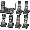 Panasonic KX-TG6700B 5.8 Ghz 2-line Phone ( 7 Handsets) (Refurbished)