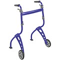 Blue Deluxe Promenade Wheeled Walker