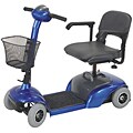 Blue 4-wheel Scooter