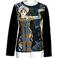 Aaron Chang Women's Bali Gold Fluid Soul Top