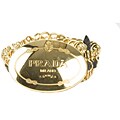 Prada Women's Gold Chain Plaque Buckle Belt