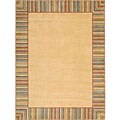 Grand Canyon Yellow Wool Rug (2'3 x 8')