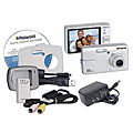 Polaroid T830 8MP Silver Digital Camera with Anti-shake