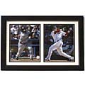 Manny Ramirez 12x18 Custom Framed Double Print