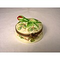 Limoges Hand-painted Rose Bud Keepsake Box