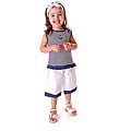 Picture Me Toddler Girl's 2-piece Nautical Capris Set