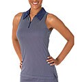 Danskin Sleeveless Polo T-shirt