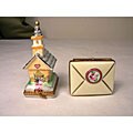Limoges Wedding Chapel/ Love Letter Keepsake Set