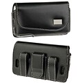 Apple iPhone Horizontal Leather Holster with Clip