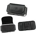 iPhone Horizontal Leather Holster with Belt Clip