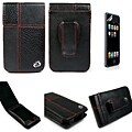 Apple Touch Two-tone Black Flip Case with Belt Clip