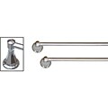 Octavio Chrome 18-inch Bathroom Towel Bar Set