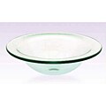 DeNovo Clear Bowler Glass Vessel Sink with Drain
