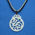Jade Dragon Pendant & Necklace (China)