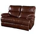 Baker Leather Loveseat Recliner