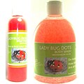 Lady Bug Dots Kid's Body Wash and Lotion