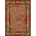Martinique StainMaster Coral Brick Rug (3'10 x 5'4)