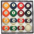 Big Numbered Eight Ball Billiard Ball Set