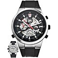 Kenneth Cole Steel Automatic Chronograph Strap Watch