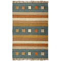 Hand-woven Reversible Hemp Rug (4' x 6')