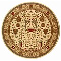 Elite Traditional Handmade Wool Rug (6' Round)