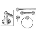 Notra Chrome 4-piece Bathroom Set