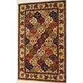 Hand-tufted Panel Wool Rug (5' x 8')
