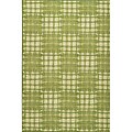 Scribbles Hand-carved Nylon Rug (5'3 x 7'6)