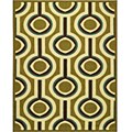 Hand-Carved Nylon Tango Rug (5'3 x 7'6)