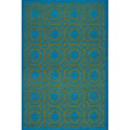 Hand-carved Nylon Mosaic Tiles Rug (5'3 x 7'6)