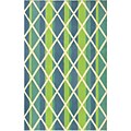 Diamond Stripes II Jute Rug (5' x 8')