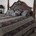 Ysela Palm Tree Print 7-piece Bedding Set