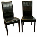 Eveleen Black Dining Chair (Set of 2)