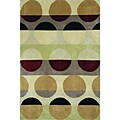 Hand-tufted Contemporary Multi Medley Rug (3'6 x 5'6)
