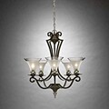 Tuscan-style 5-light Chandelier