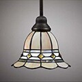 Tiffany-style Art Nouveau Pendant Lamp