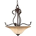 Victorian Bronze Inverted Pendant