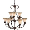 Victorian Bronze Chandelier