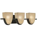 Old Bronze 3-light Bath Bar Light
