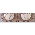 Frolic Fossil Stone 2-light Bath Sconce