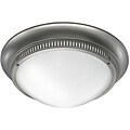 Brushed Nickel Flush Mount Ceiling Fixture