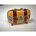 Limoges Hand-painted Suitcase Keepsake Box
