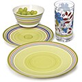 ZAK! Camden Stripe 20-piece Dinnerware Set